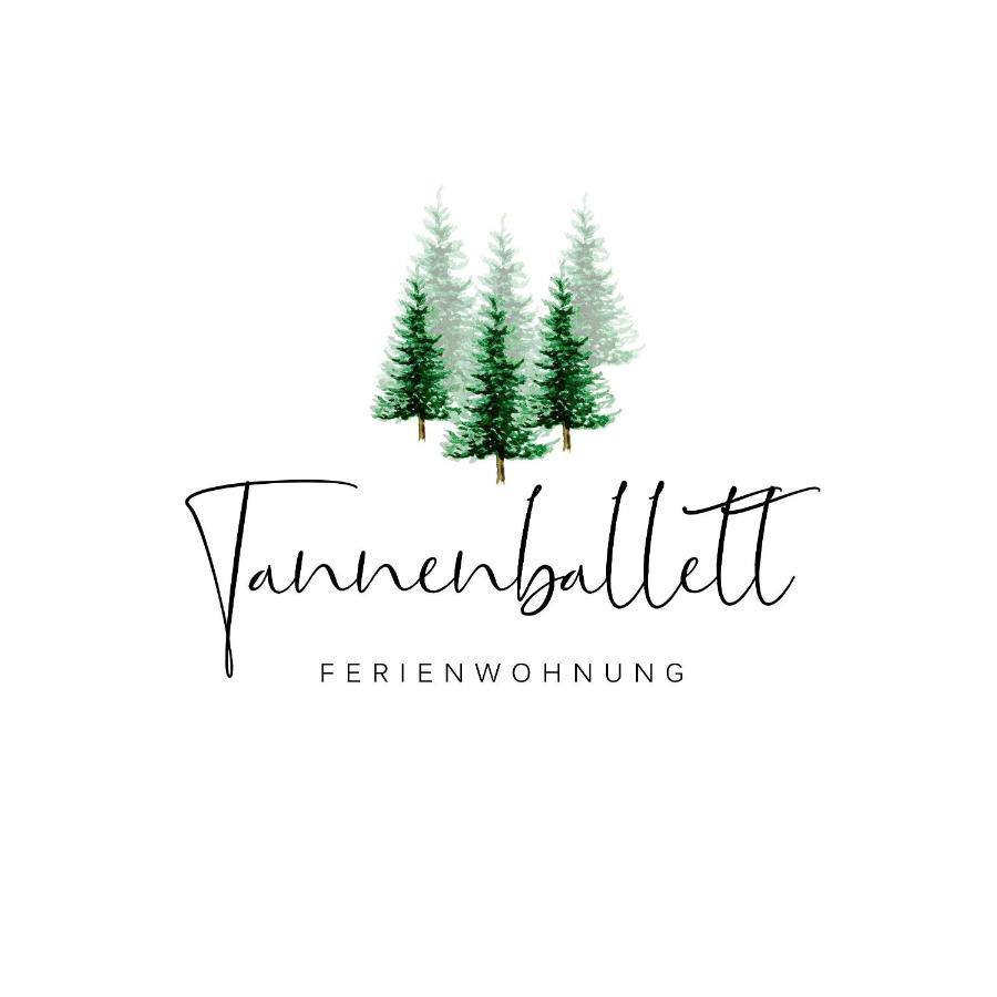 Ferienwohnung Tannenballett Im Schwarzwald Baiersbronn Exteriör bild